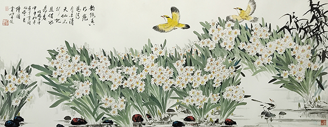 徐震时作品《水仙花》.jpg