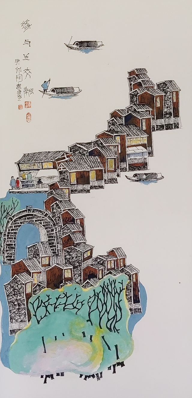 章志华作品1《缘与兰交融》.jpg