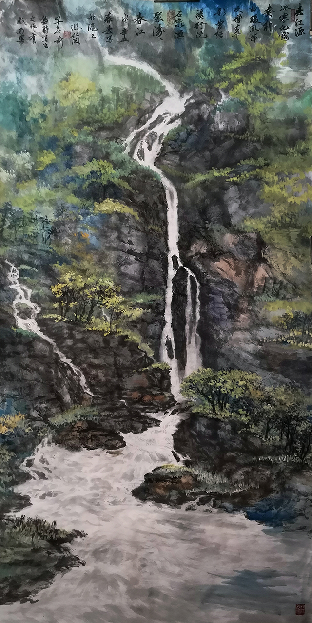 盛絜作品《春江源》尺寸：（34x68）.jpg
