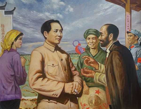 7《土地革命》收拾金瓯一片，分田分地真忙。１３０ｃｍｘ１００ｃｍ２０１９年１０月.jpg