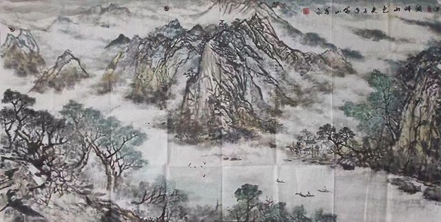 闫学文作品5《湖畔山色》.jpg