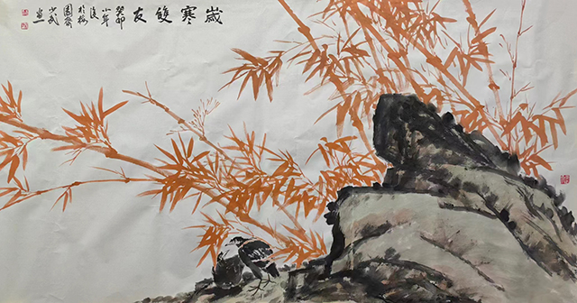 黄少武作品10《岁寒双友》.jpg