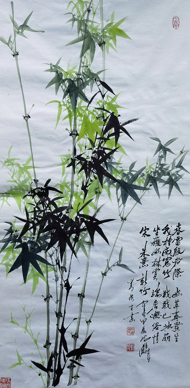 刘广才作品7《新竹》.jpg