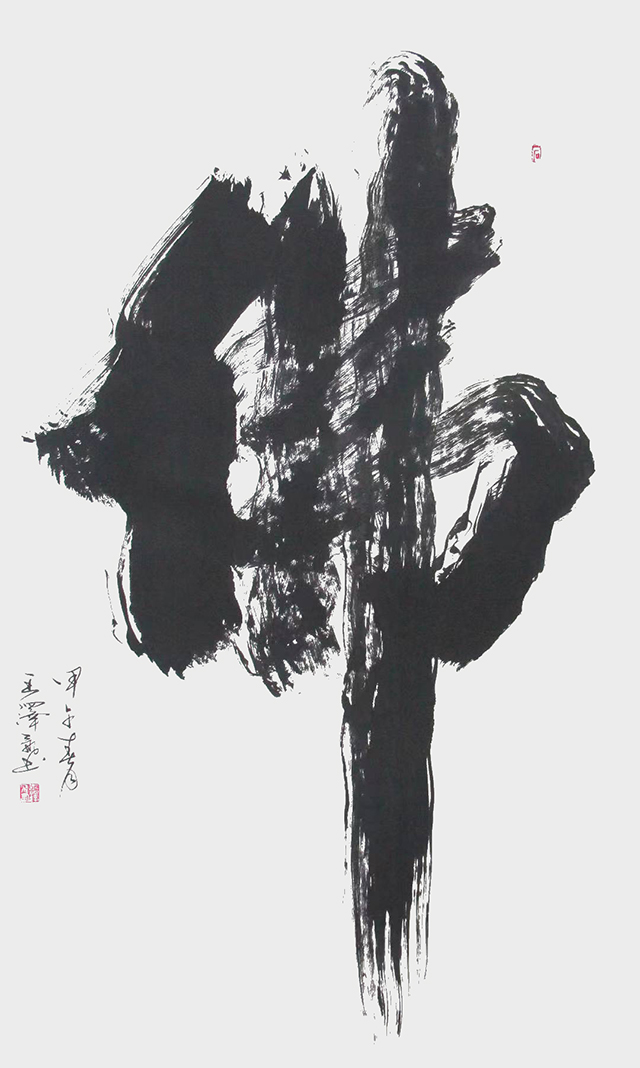 王泽飞作品2《佛》规格：280x150cm.jpg