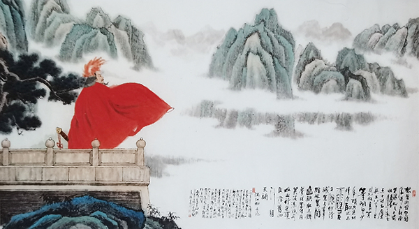 高健林作品5《满江红》  规格：138×69cm.jpg