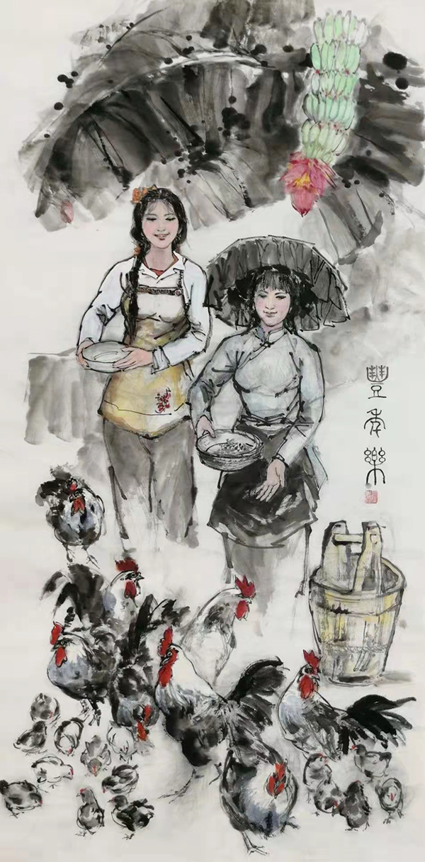 司徒惠霞作品4《丰年乐》.jpg