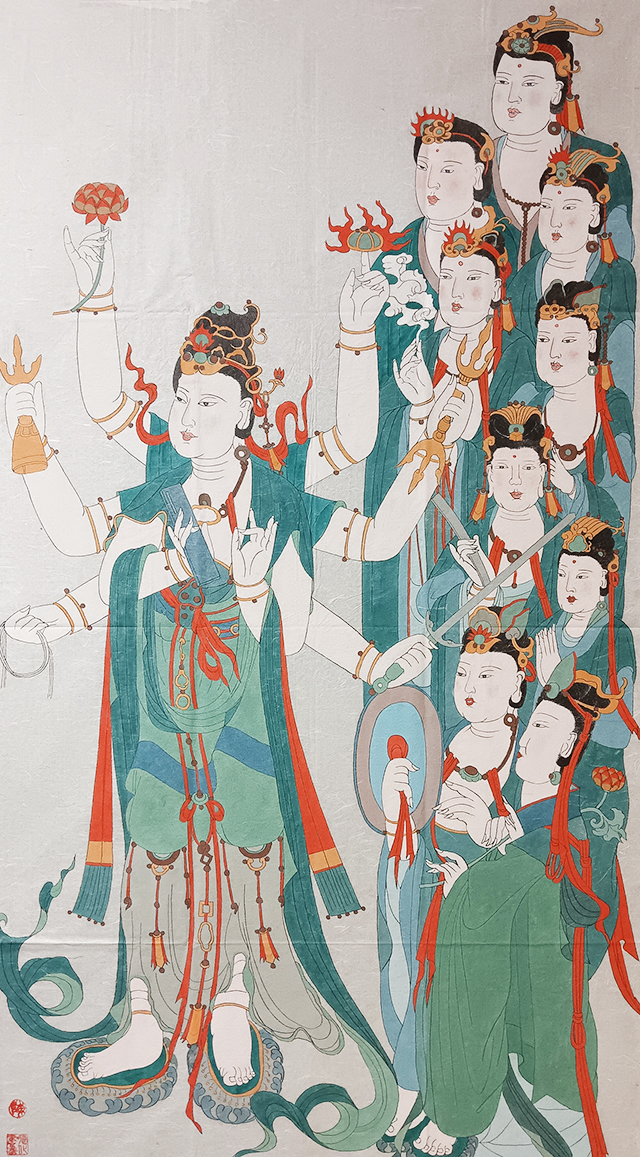 陈德化作品7《无色界四空天诸天众》.jpg