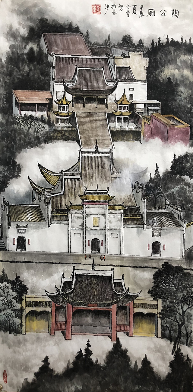 金童（陈米杰）作品5《陶公庙》.jpg