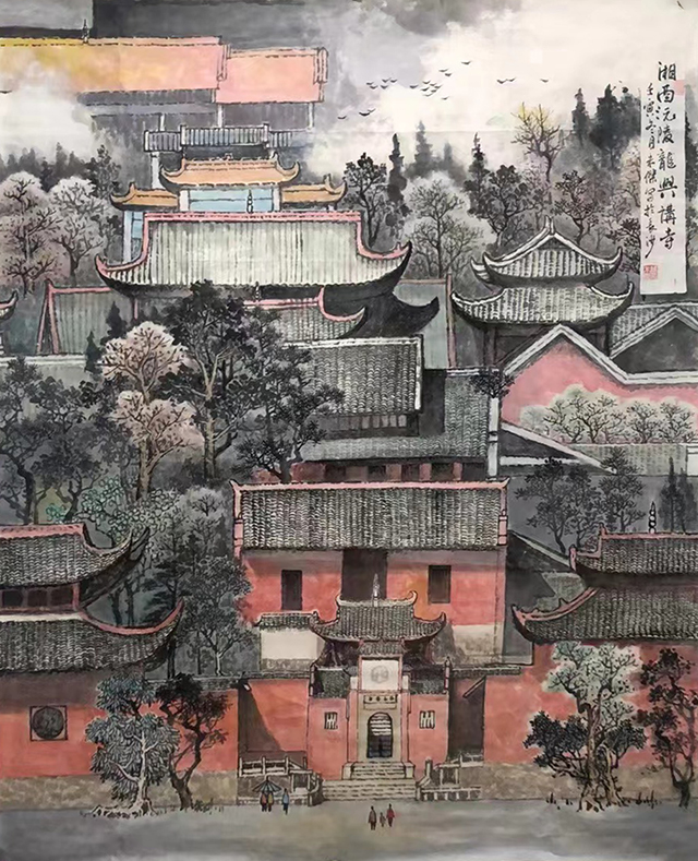 金童（陈米杰）作品6《湘西沅陵龙兴讲寺》.jpg