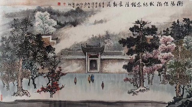 金童（陈米杰》作品10《衡阳保卫战纪念馆陆家新屋》.jpg