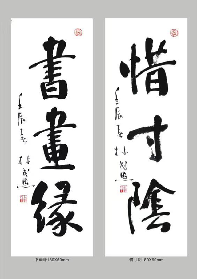 林民恩作品6《惜寸阴 书画缘》.jpg
