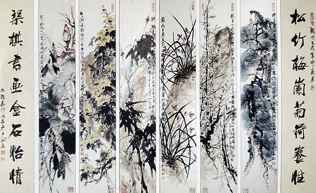 尚游作品10《松竹梅兰菊荷养性 琴棋书画金石怡情》.jpg