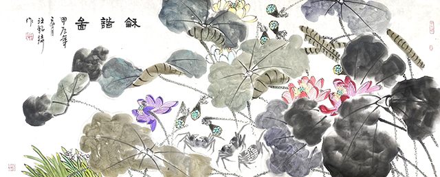汪铭录作品5《和谐图》.jpg