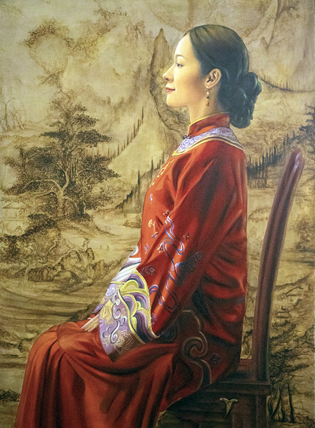 中国新古典主义油画《江山情》.jpg