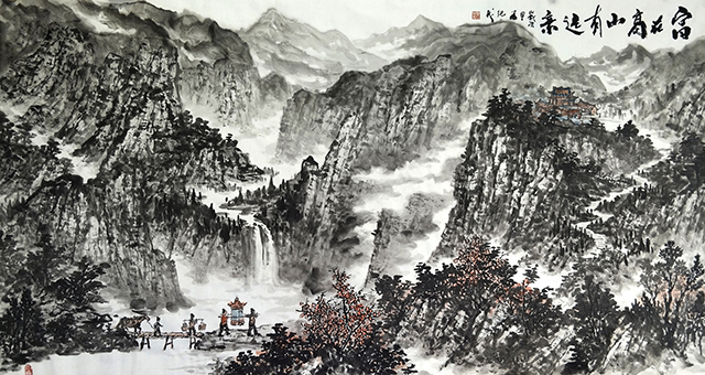 任纪成作品《富在高山有远亲》.jpg