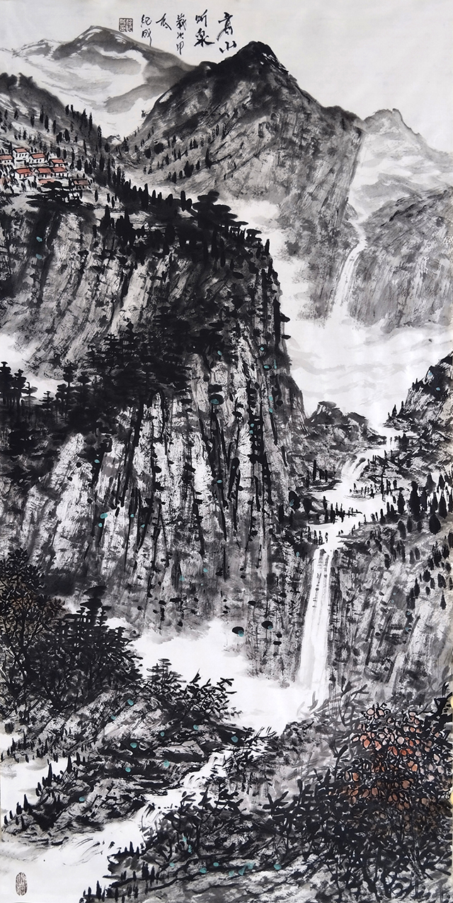 任纪成作品《高山听泉》.jpg